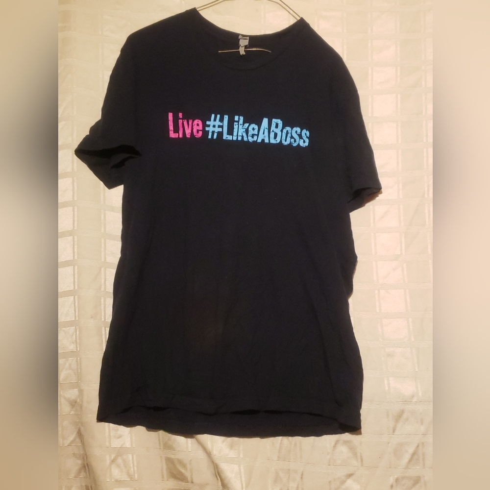 Large/XL Black Horrible Boss 2 Tee Shirt
